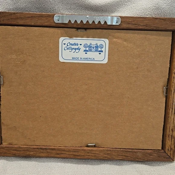 Rustic Brown Framed Home Sweet Country Home Art - Picture 3 of 4